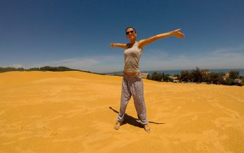 Желтая пустыня в Муйне