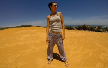 Желтая пустыня в Муйне