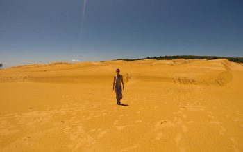 Желтая пустыня в Муйне