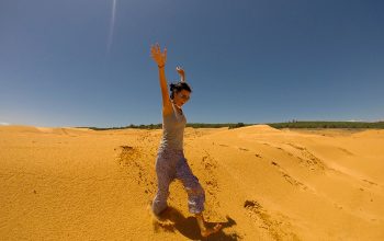 Желтая пустыня в Муйне