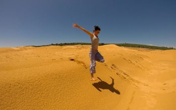 Желтая пустыня в Муйне