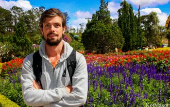 Далат, Парк Цветов, Новый год 2015